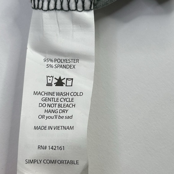 LuLaRoe Maxi Skirt Women's XL Green + White Floral Foldover waist Stretch - Picture 7 of 7